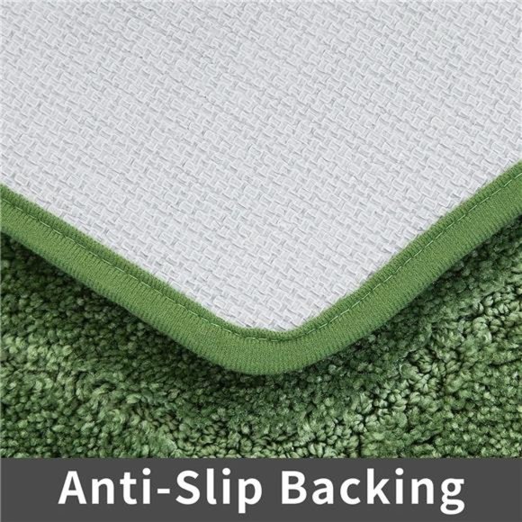 Extra Thick Bath Rugs for Bathroom - Anti-Slip Bath Mats Soft Plush Yarn Shaggy - Picture 3 of 6